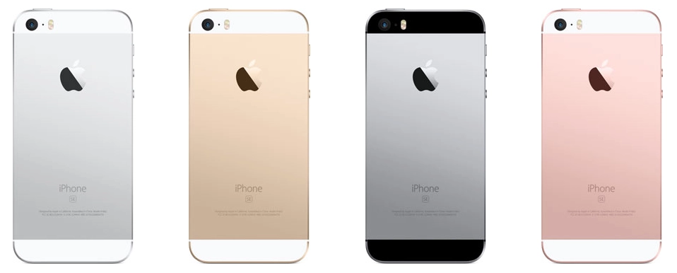 iPhone SE first model back in gold and space gray