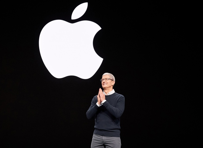 Tim Cook presents Apple's Racial Equality and Justice Initiative at a keynote address