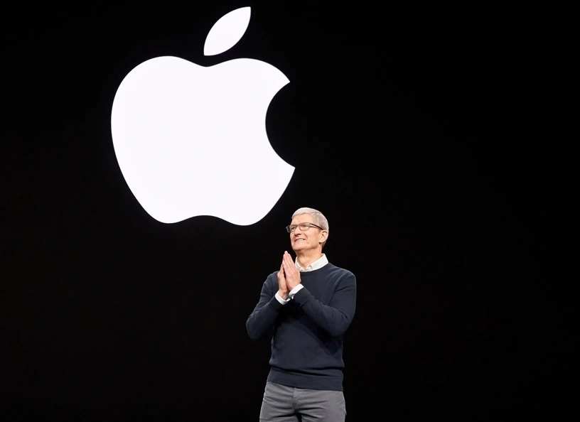 Tim Cook presents Apple's Racial Equality and Justice Initiative at a keynote address