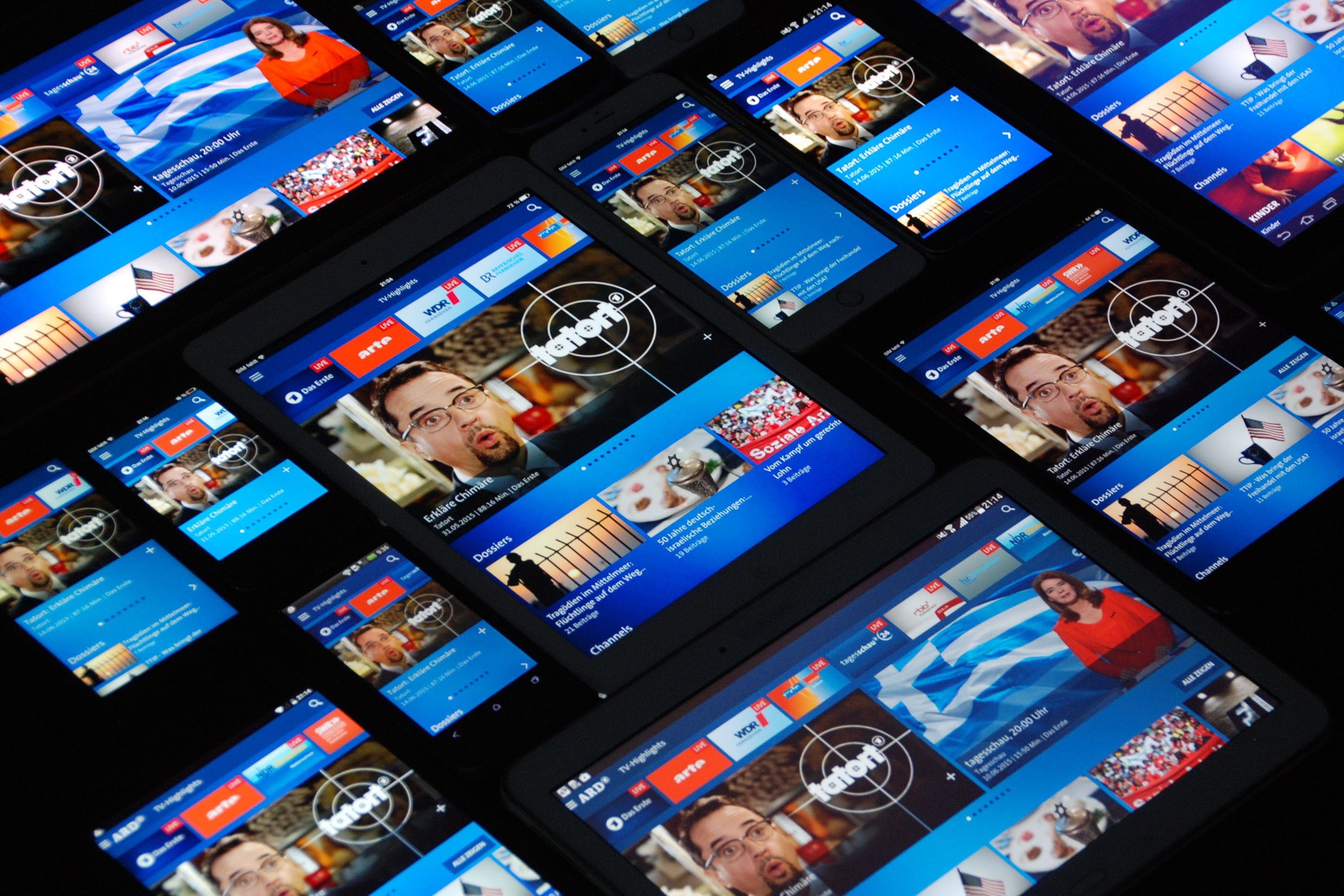 NORDDEUTSCHER RUNDFUNKARD Mediathek - App for mobile useThe ARD Mediathek app bundles live programs and on-demand content from the entire ARD: 14 TV programs plus regional editions, all radio channels and more than 150,000 videos and audios for on-demand use.© NDR/ARD.de, free of charge - Use in accordance with the terms and conditions within the framework of close, company-related reporting in the ARD context with mention of "Image: NDR/ARD.de" (S1), NDR Press and Information/Photo Editor, Tel: 040/4156-2306 or -2305, pressefoto@ndr.de
