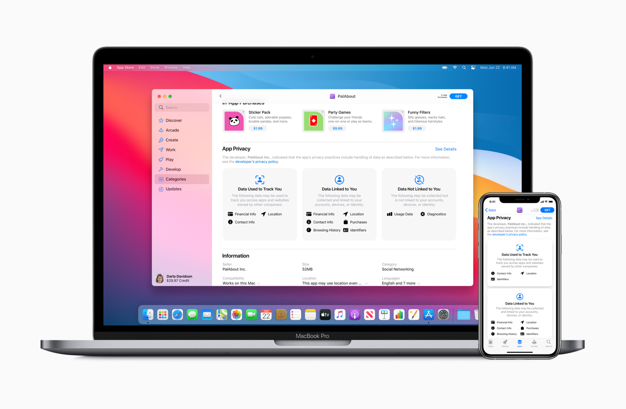 App Store privacy labels