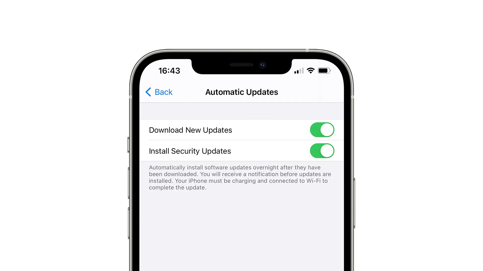 iOS security update