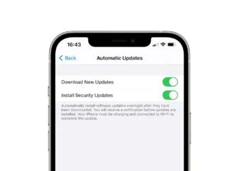 iOS security update