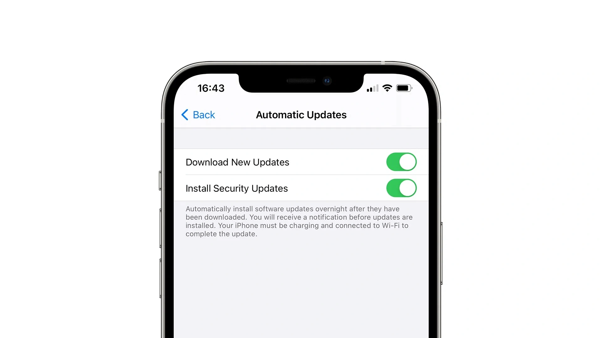 iOS security update