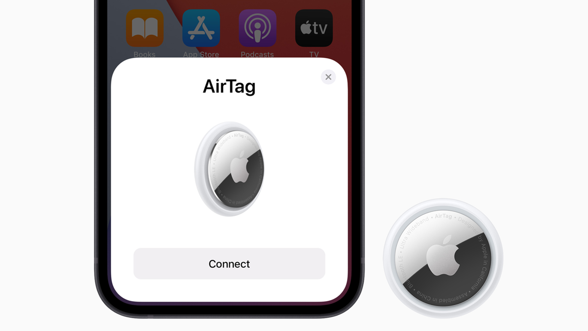 Setting up AirTag