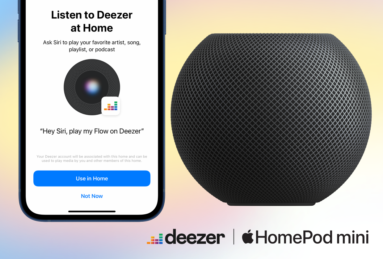 Deezer on HomePod