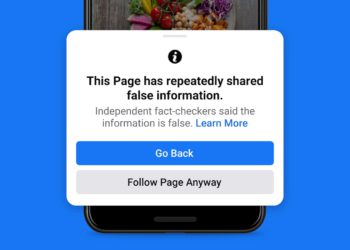 Facebook against fake news