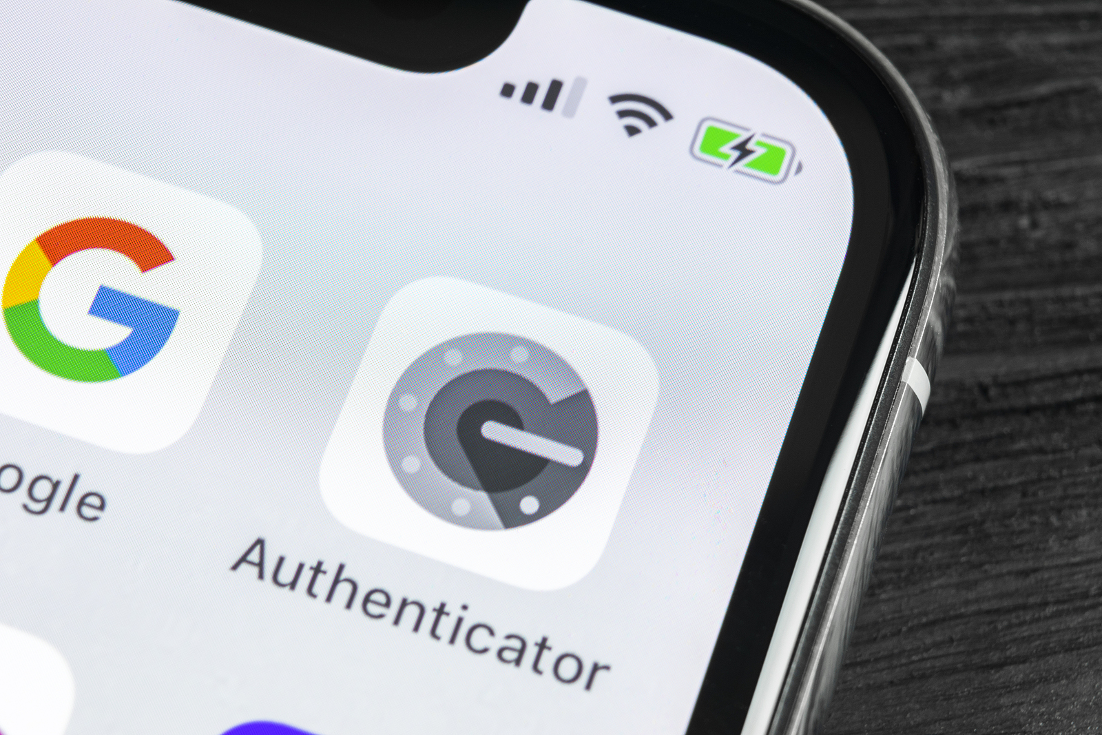 Google Authenticator iOS