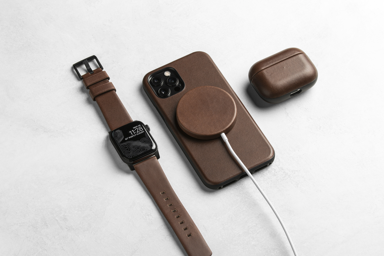 Nomad Leather Case for MagSafe