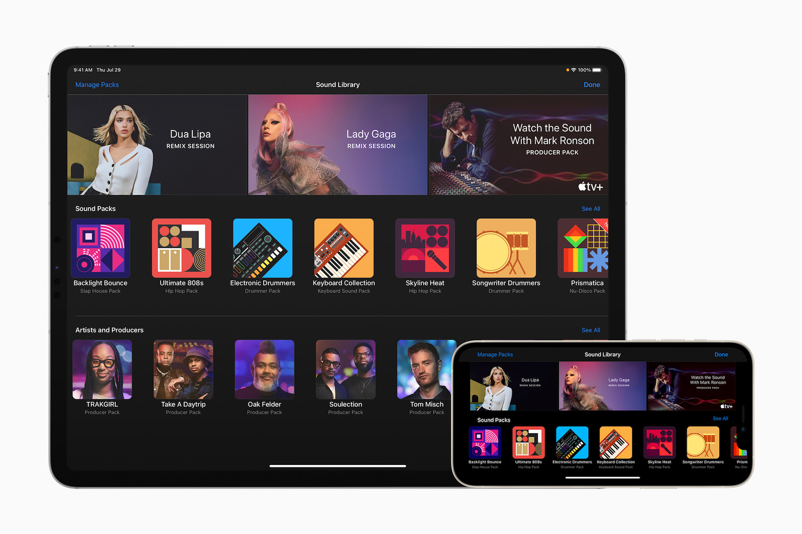 GarageBand for iOS and iPadOS