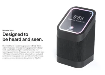 HomePod Show concept