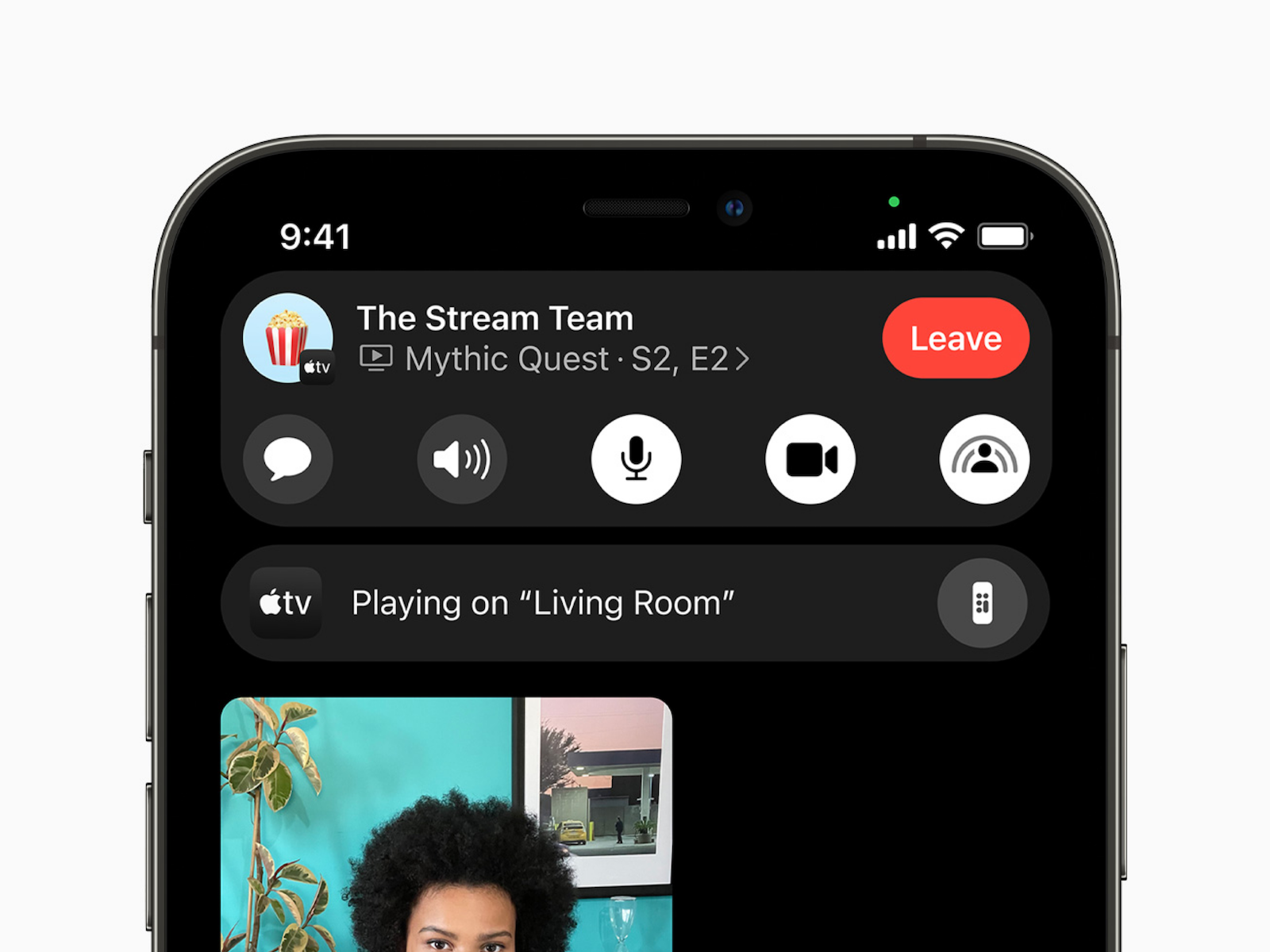 iOS 15.1 SharePlay