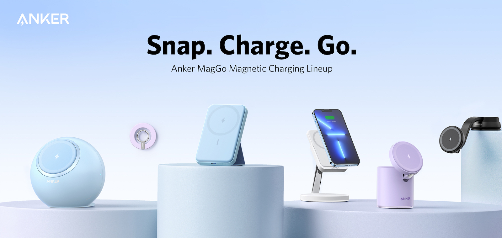 "MagGo": Anker introduces new MagSafe-compatible charging accessories