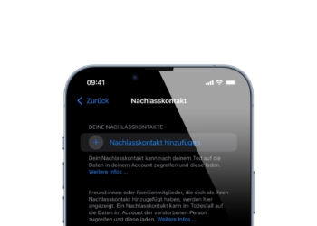 iOS 15.2 Beta 2: Apple integrates "Estate Contact"