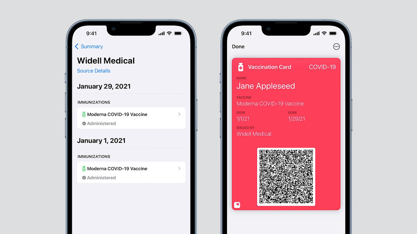 iOS 15.4: Users can store EU vaccination certificate in the Wallet app