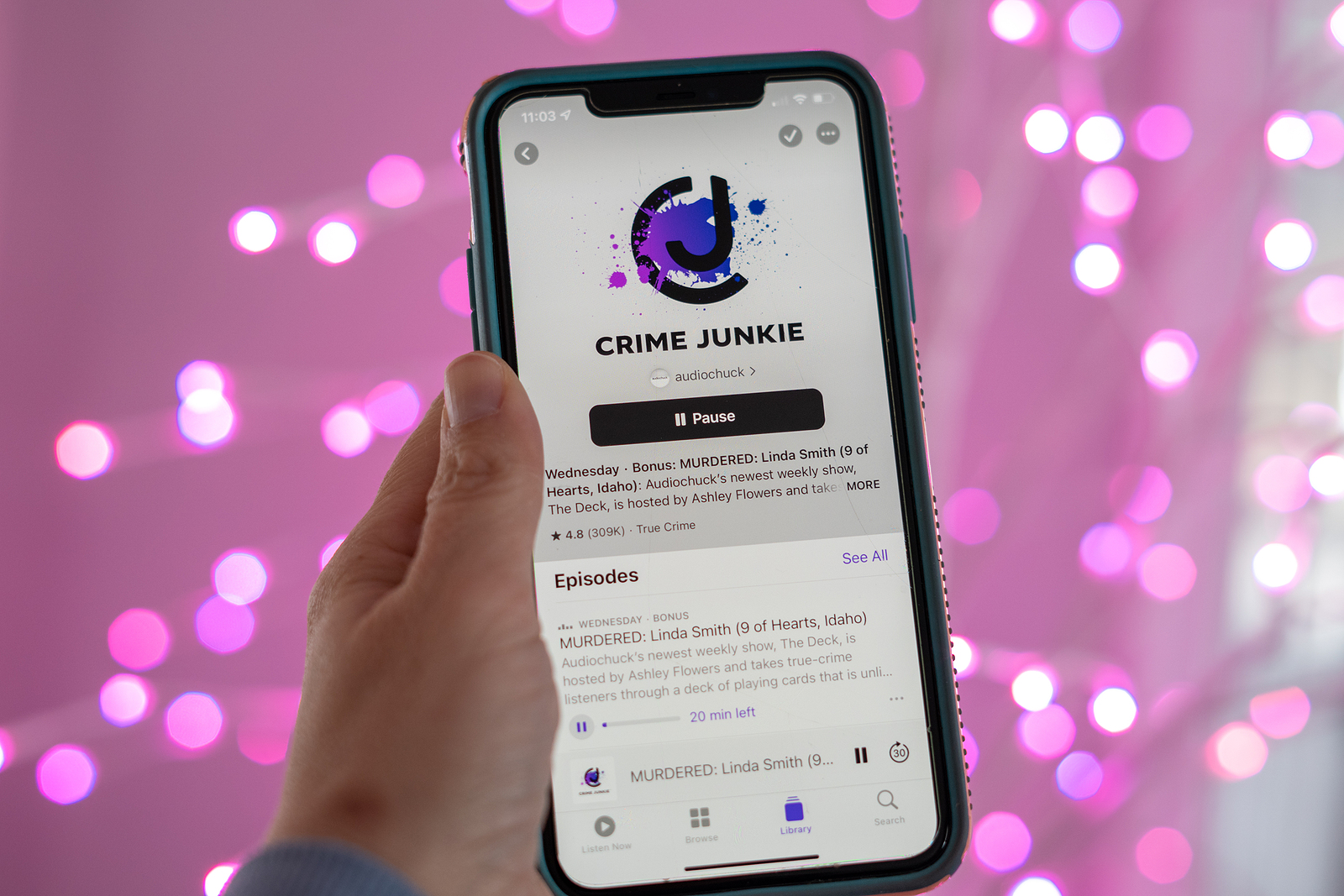 iOS 15.4 Apple Podcasts app