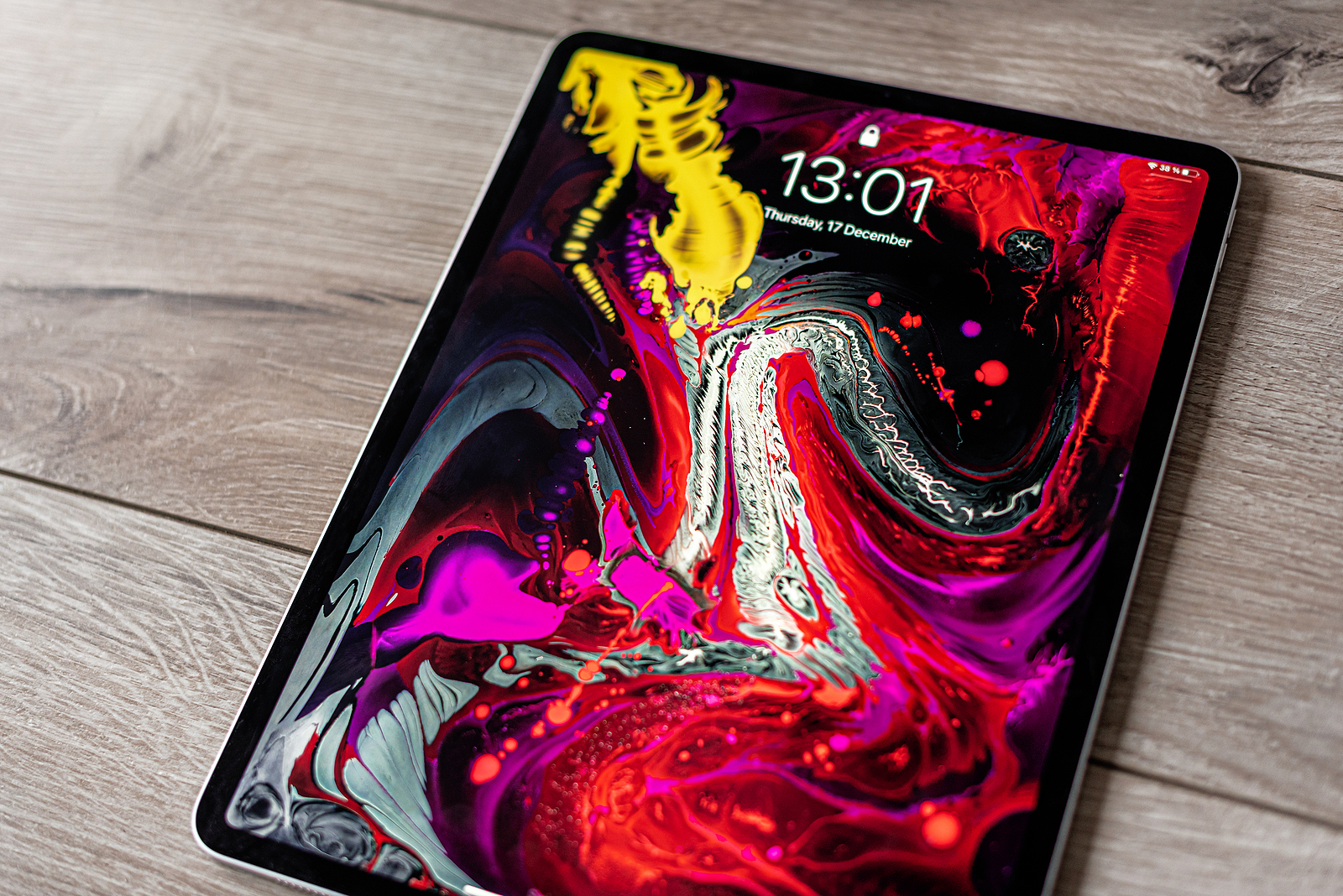 iPad's display