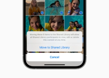 Shared iCloud Photo Library iOS 16