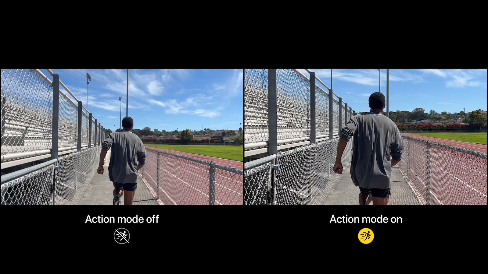 iPhone 14 action mode