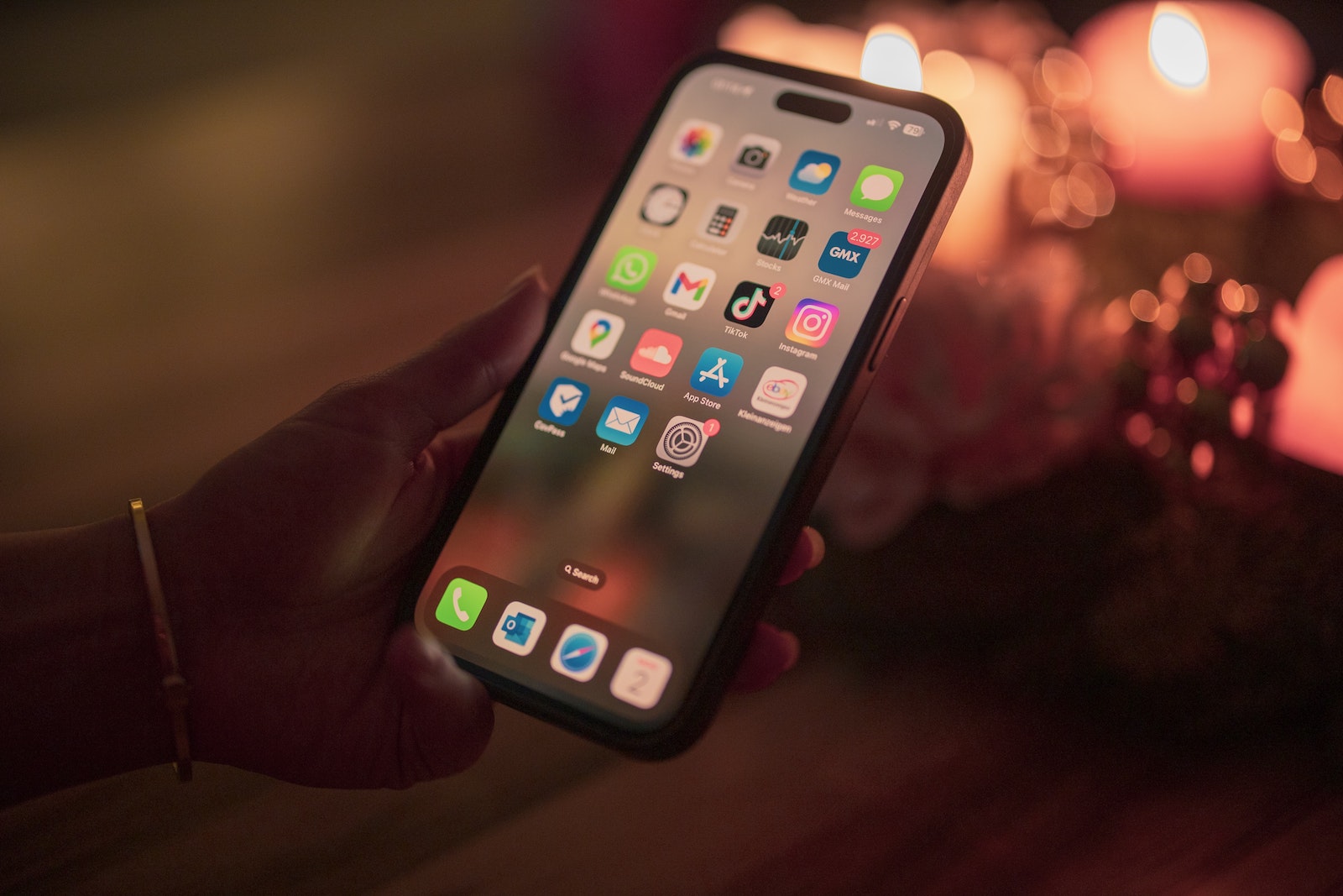 iPhone 15 Pro display