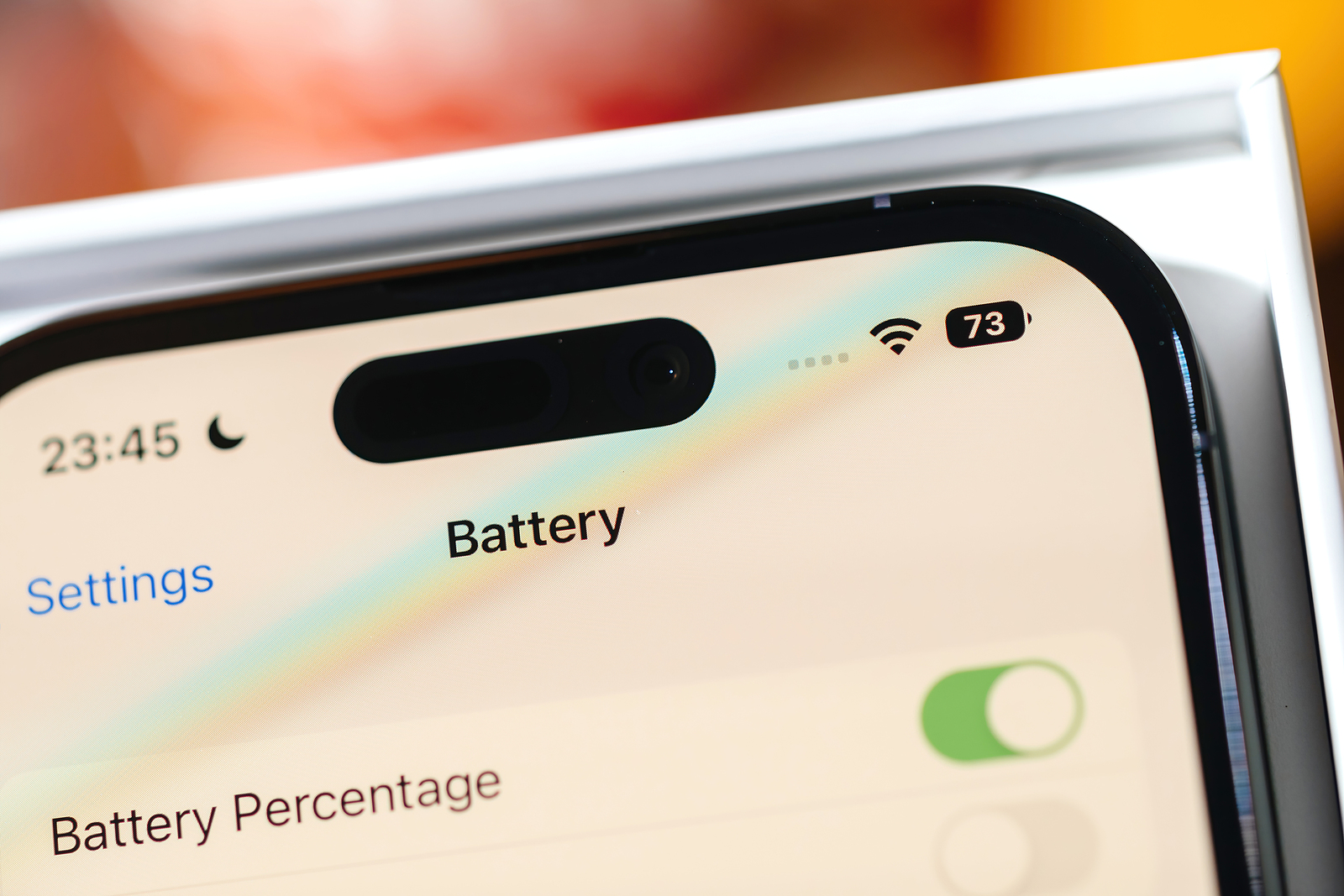 Optimize iPhone battery