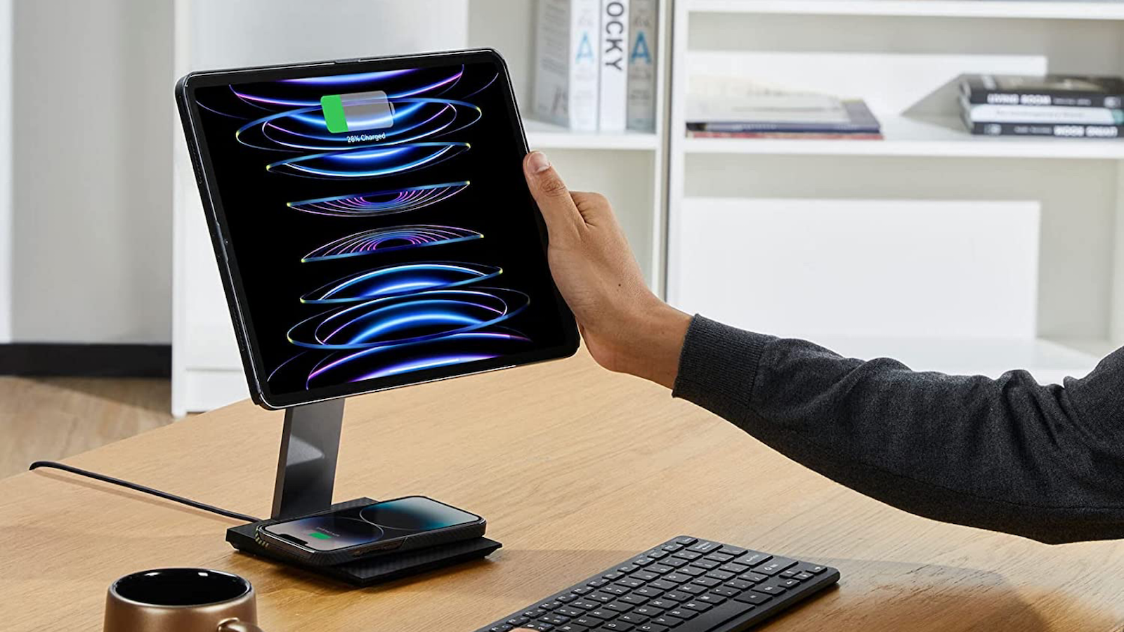 Pitaka MagEZ Charging Stand iPad Pro