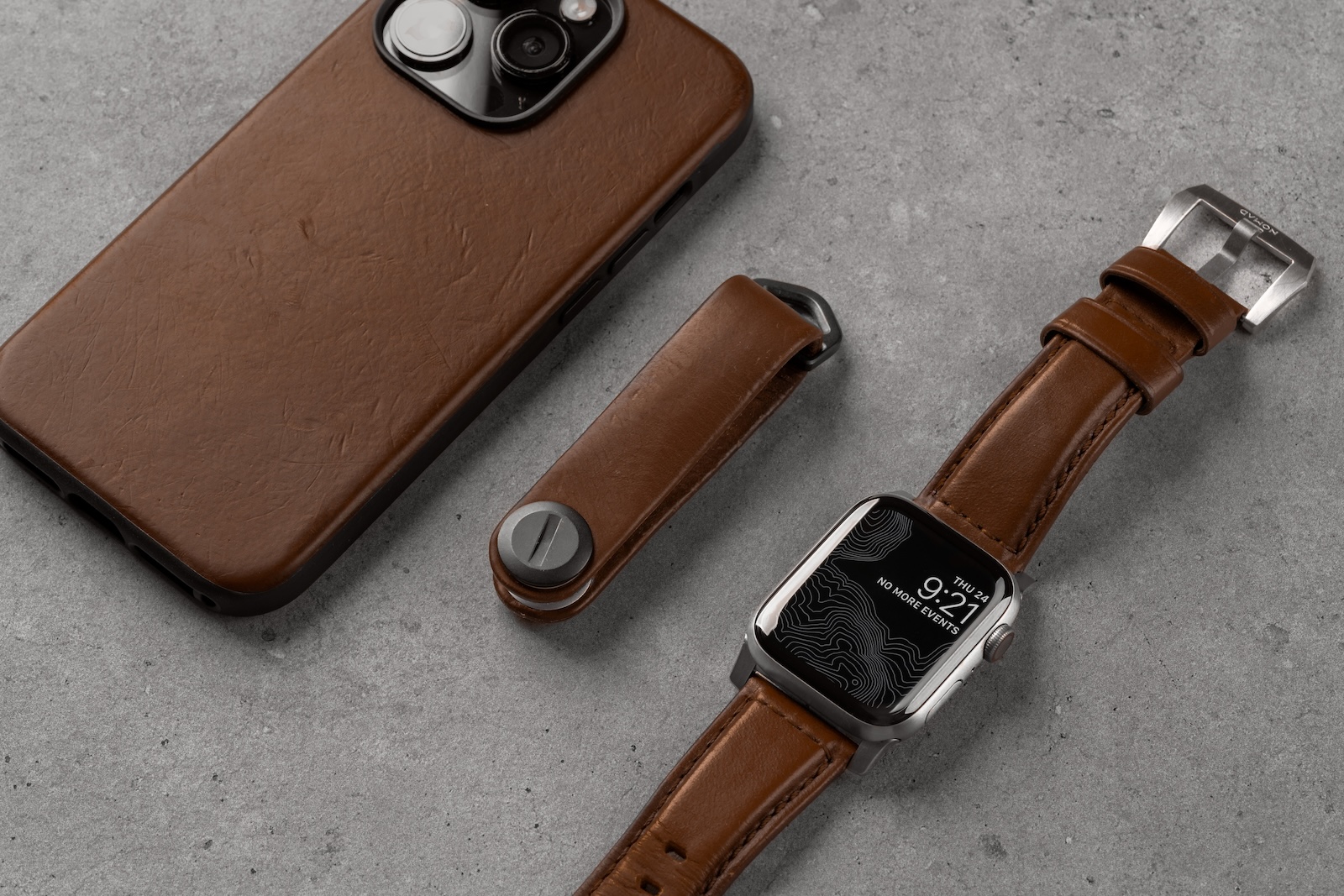 Nomad leather strap Apple Watch