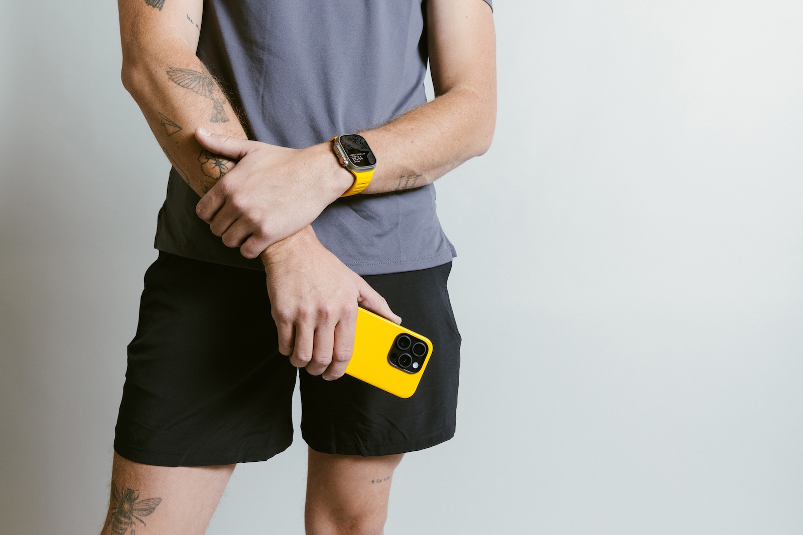 Limited Edition Racing Yellow Sport Bands and Sport Cases Nomad
