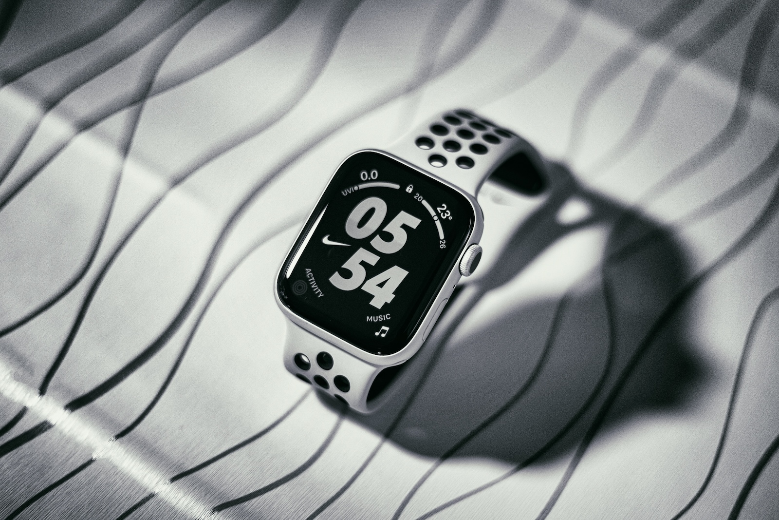 Apple Watch control center