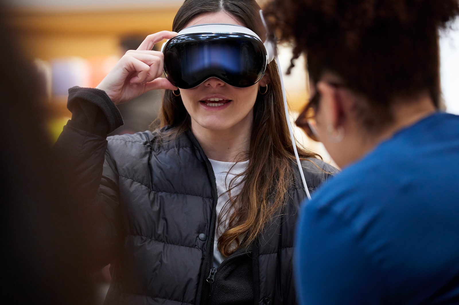 Apple Vision Pro Realign View