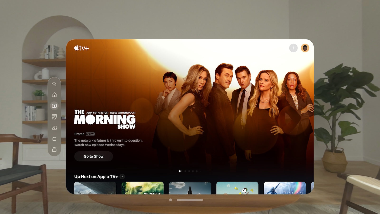 Move and adjust Apple Vision Pro app windows