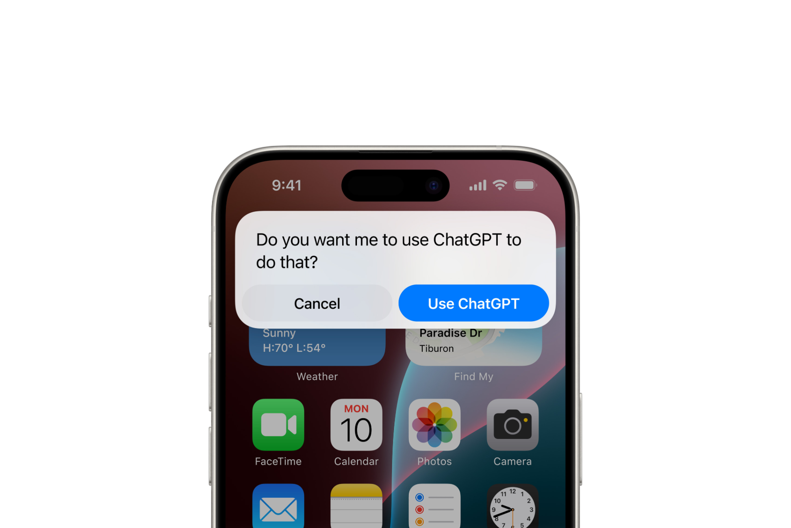 iOS 18 ChatGPT