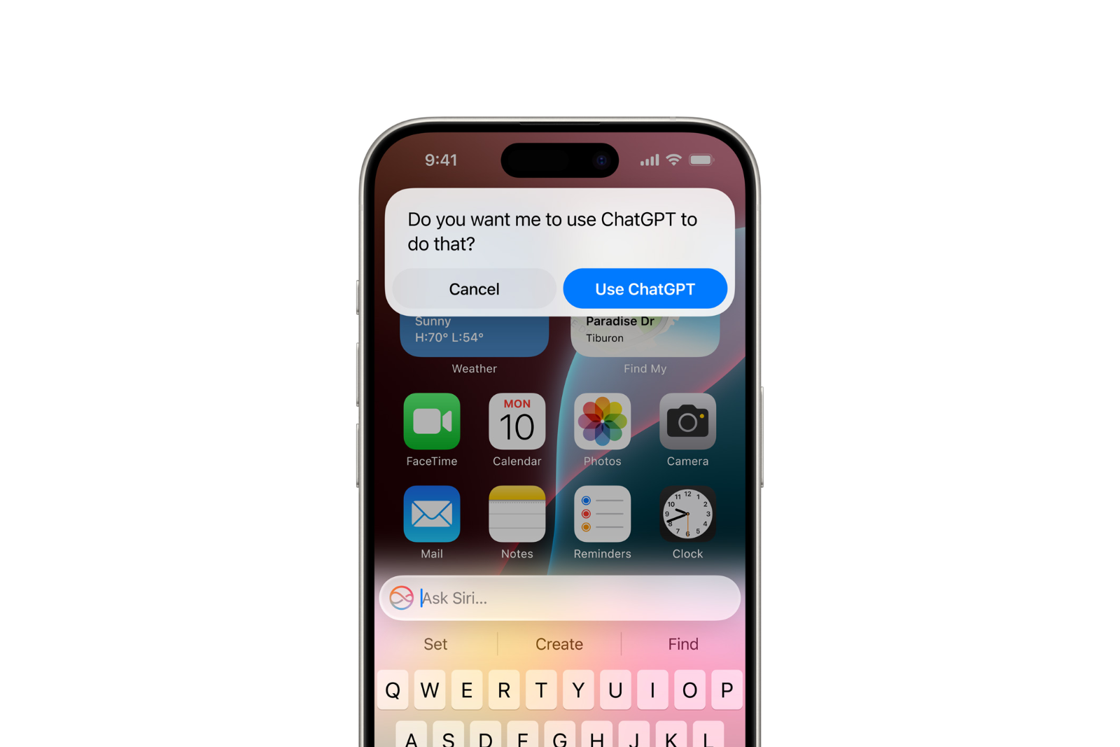 iOS 18 ChatGPT