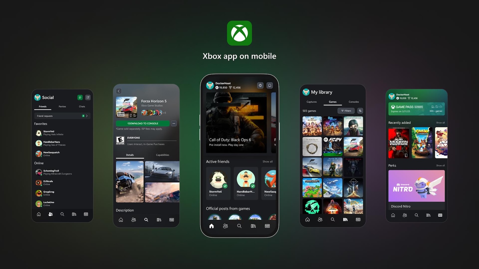 Microsoft Xbox app