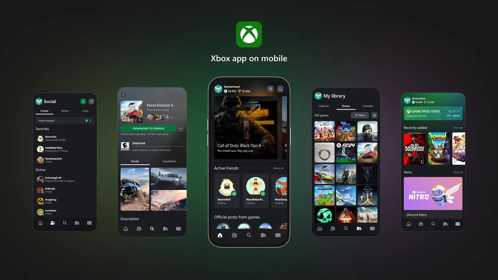 Microsoft Xbox app