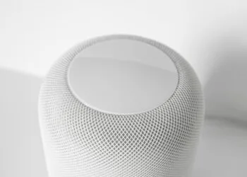 HomePod with Apple display