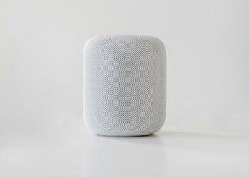 HomePod with Apple display