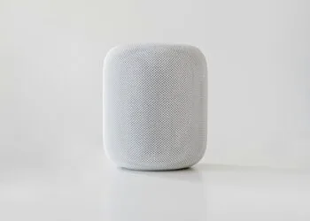 HomePod with Apple display