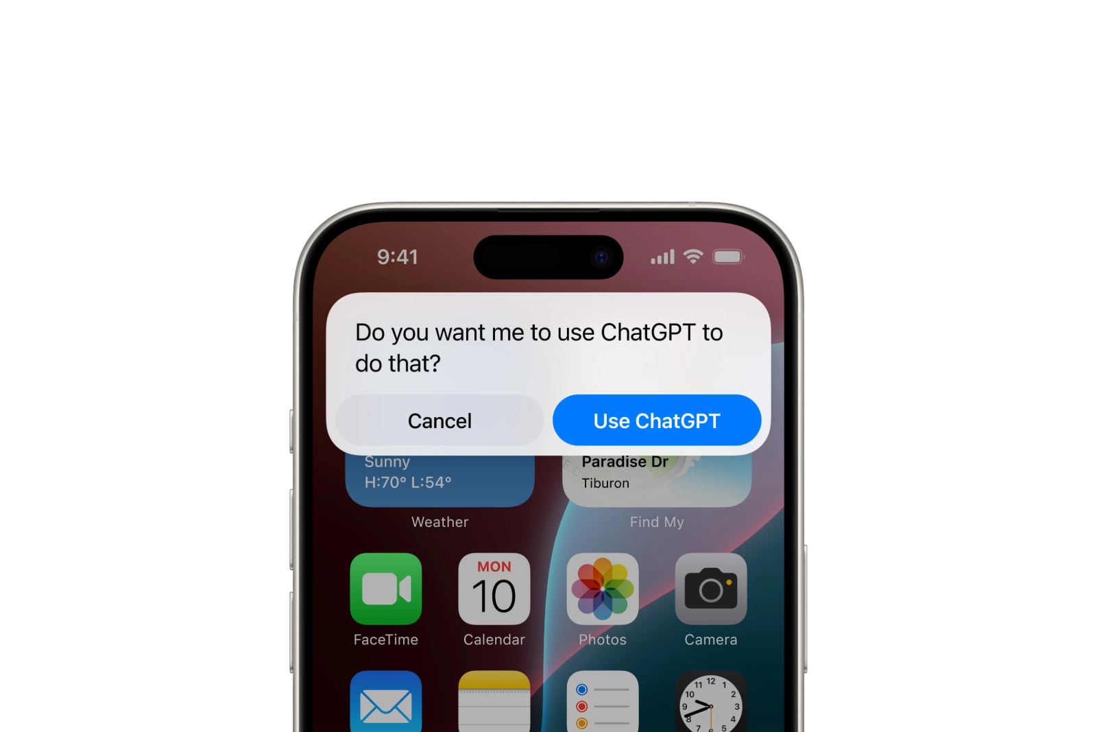 Apple Intelligence ChatGPT