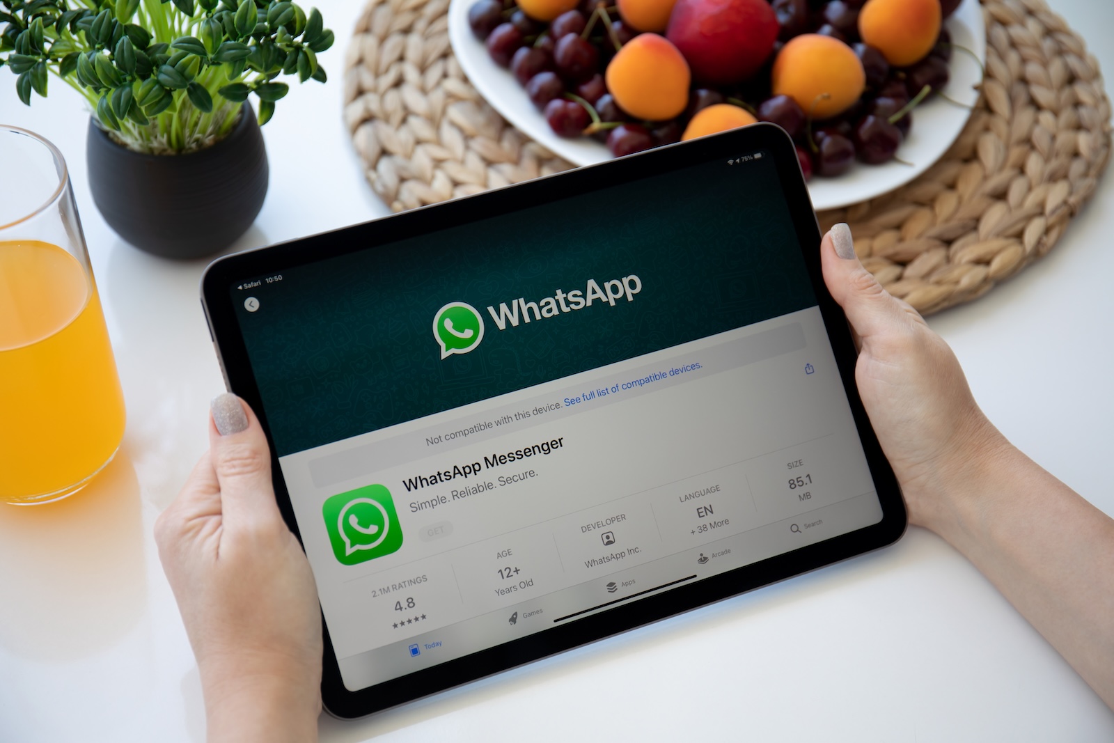 WhatsApp iPad