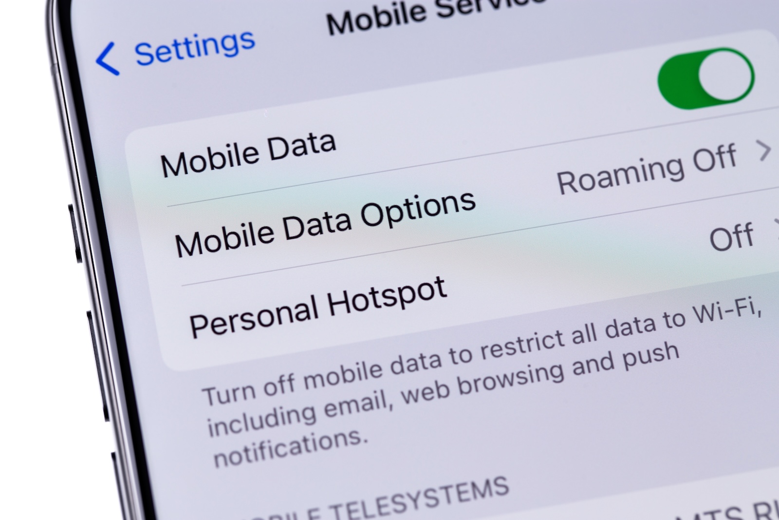 Use iPhone hotspot effectively