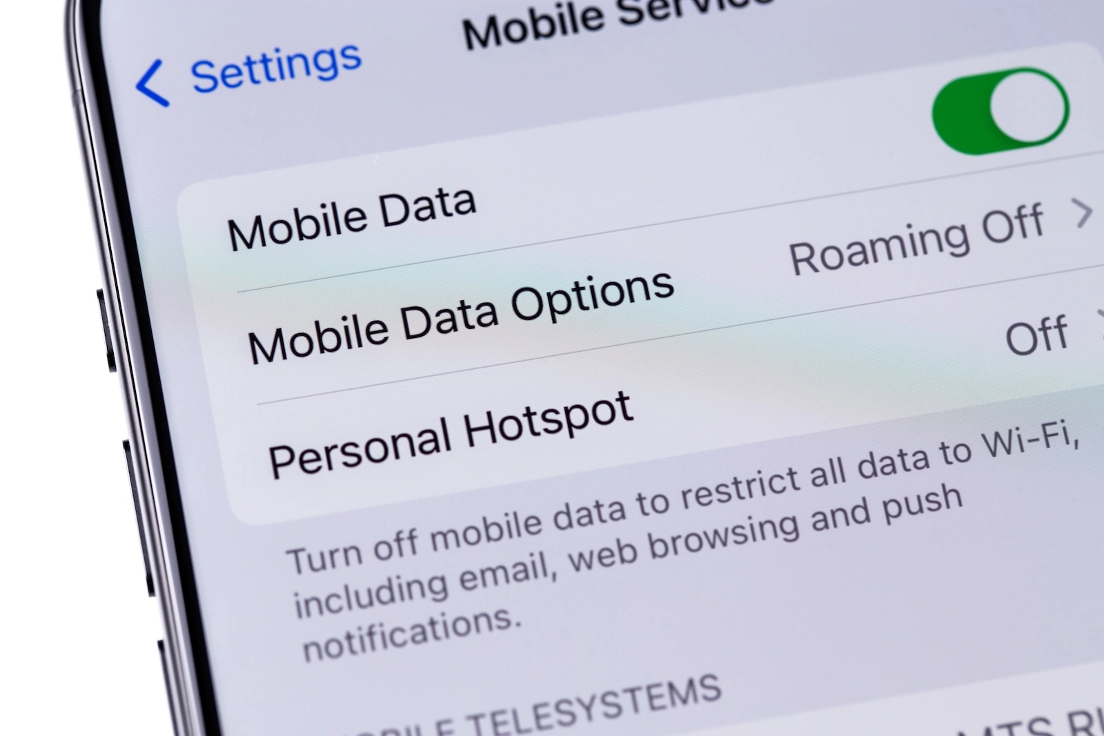 Use iPhone hotspot effectively