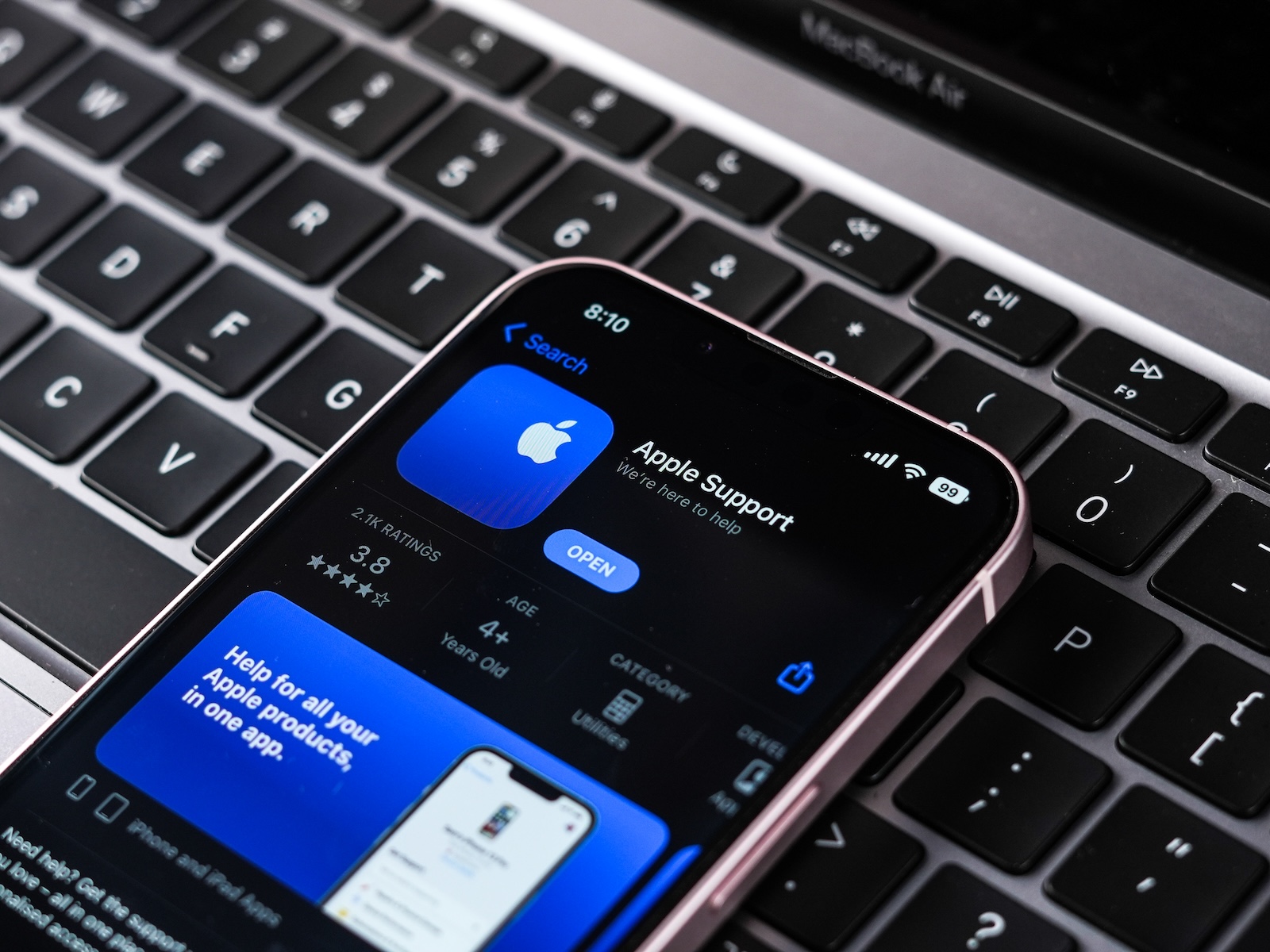 Apple Support App AI