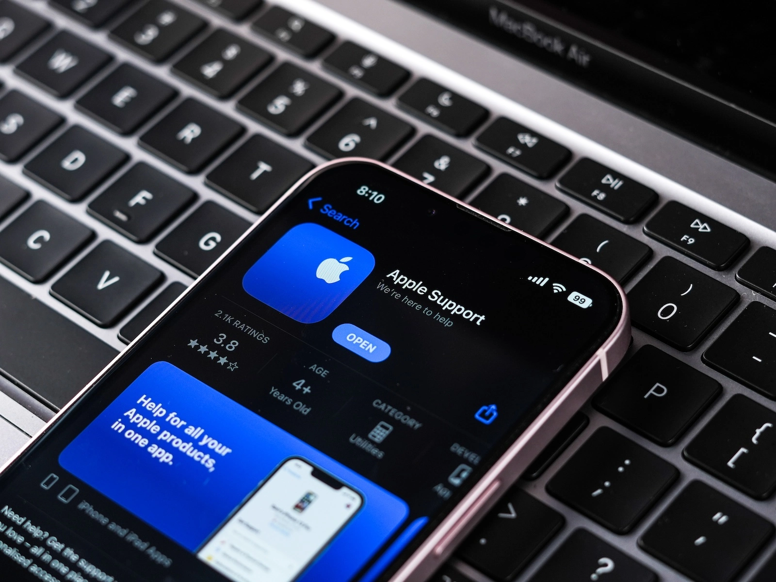 Apple Support App AI