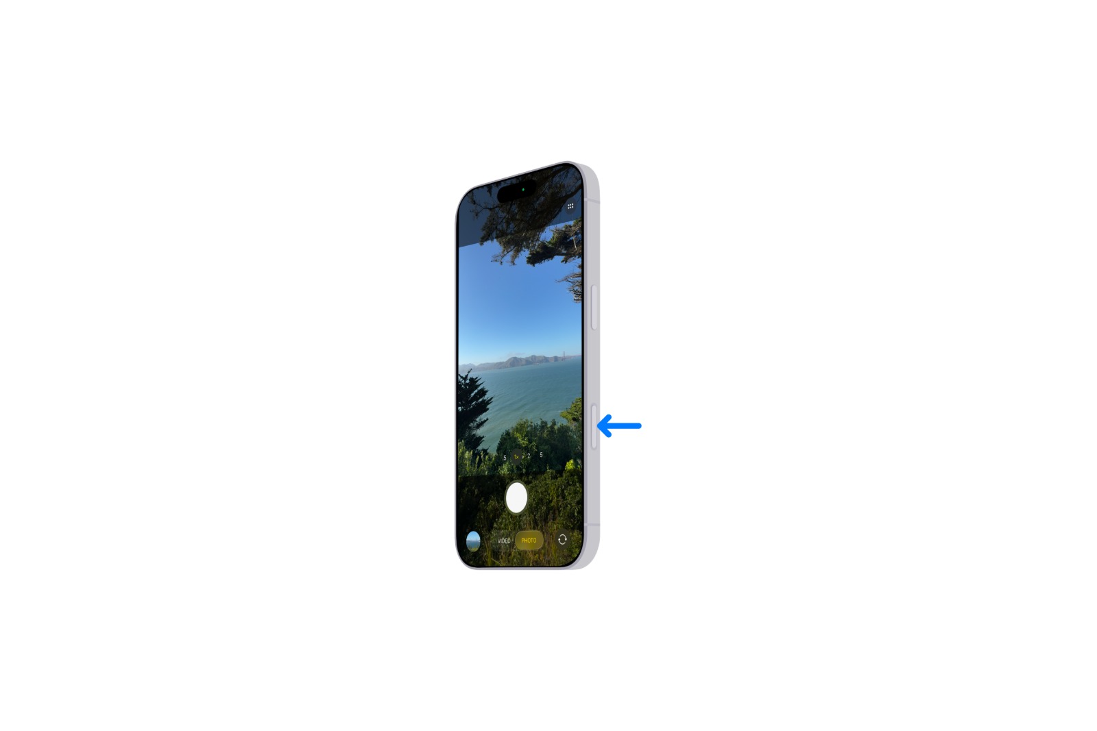 iPhone 17 camera control button