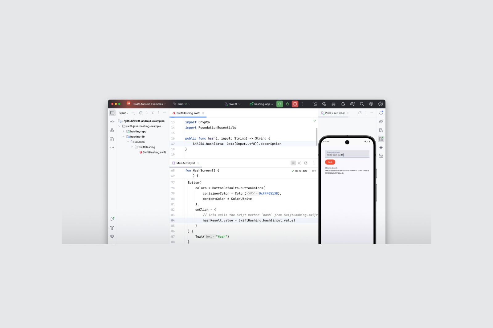 Apple Swift Android