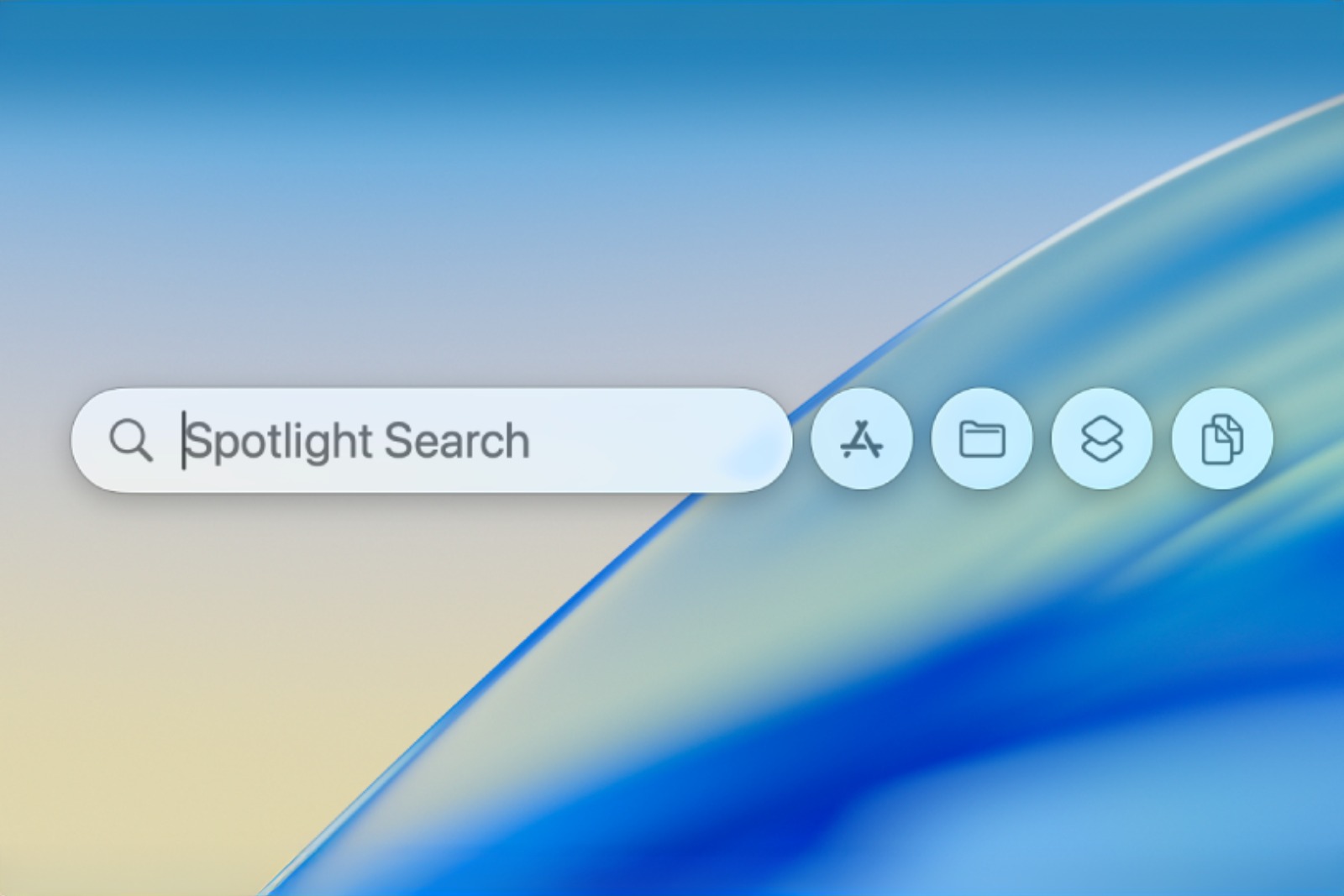 Apple Spotlight macOS 26.1