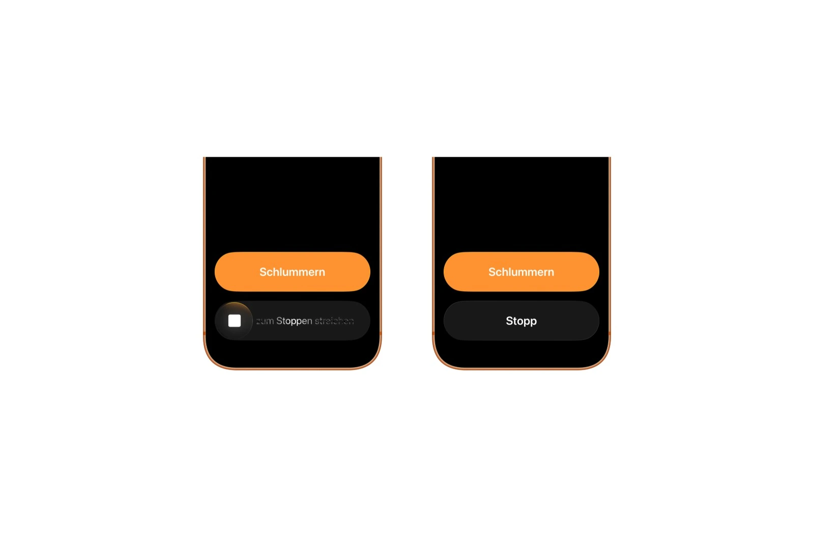 iOS 26.1 Slider Stop Button