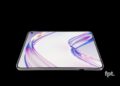 Concept design of the iPhone Ultra in its unfolded state with a large inner display
