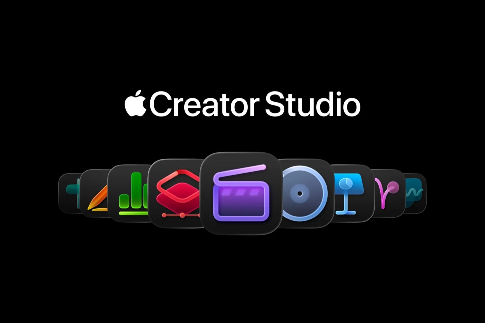 Apple Creator Studio Icons AI
